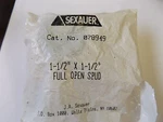 Wholesale Liquidation Sexauer Full Open Spud 078949 1-1/2" Nos Box. Fixed Price $14.95.
