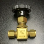 Whitney Swagelok B-1VS6 3/8 Bonnet Needle Valve Brass Compression. Fixed Price $30.00.