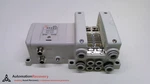 Smc VV5QC21-02C8SDTAN0, Valve Manifold, Port, 24VDC, Station, See De #219549. Fixed Price $125.00.