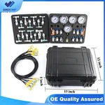 Sinocmp Hydraulic Pressure Test Kit 5 GAUGES13 Couplings 14 Tee Connectors. Fixed Price $204.03.