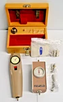 Chatillon Vintage Force Gauges Lot Of 2 With Accessories And Case. Fixed Price $75.00.