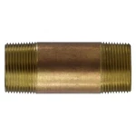 Midland Metal 40125 1-1/4"-11-1/2 Brass Lead Free Pipe Long Nipple. Fixed Price $49.37.