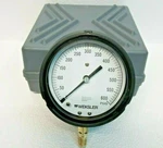 Weksler 0-600 Psi Pressure Gauge 1/2 Dial 1/4" Npt Lower Connection W/ Case. Fixed Price $185.00.