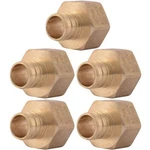 Sharkbite 3/4 Inch Fnpt Crimp Connector, 5-PK, Brass Plumbing Fitting, UC088LFA5. Fixed Price $15.76.