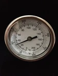New Hurst 3" Dial 50/400 F & 1/2" Npt Cbm Stem Length Gauge #321869. Fixed Price $45.00.