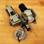 Smc AR30-N03E-Z, AF30-N03-Z, IS1000, Pneumatic Regulator Assembly Used. Fixed Price $30.39.