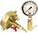 Nni Fire Hydrant Quick Connect Static Pressure Gauge With Draincock 100 Psi. Fixed Price $169.50.