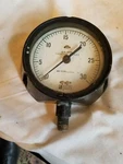 Vintage Weksler Instruments In. Hg. Vacuum Phosphor Bronze Gage Gauge Untested. Fixed Price $15.19.