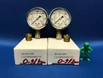 Pic Wet Gauge 1/2" 0-300PSI/ Kpa/ Ba, 1/4" Lm SEC-201L-254H *lot Of. Fixed Price $29.99.