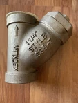 1-1/4 Keckley Stainless Steel Wye Y-strainer, Style SSB-7SOCKET Weld Fast Ship. Fixed Price $100.00.