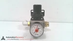 Smc AR25K-F03BG-X2009, Modular Regulator W/ Backflow Function #328042. Fixed Price $27.25.