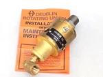 Deublin Union 3/8"MNPT Lh Duoflow General Purpose Rotor 55-000-002030 (57-000-X). Fixed Price $153.24.