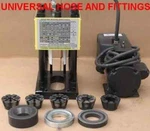 Weatherhead Hydraulic Hose Crimper T-400 Machine W/ Pump And Dies. Fixed Price $3087.88.