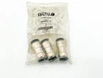 New Lot Of 3 Alpha 50040N-12 Swift Push-in Fitting 12X12MM Union. Fixed Price $29.95.