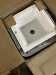 Zurn 1900 -12" X Sani-flor Square Porcelain Cast Iron Floor Drain. Fixed Price $346.00.