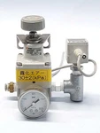 Smc ZSE40F-01-30L Pneumatic Precision Digital Switch W/ IR2000-02BG Regulator. Fixed Price $65.30.