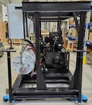 Hp Hydro-pac Model C1.5-60-140/300LX Two-stage Diaphragm Gas Compressor. Fixed Price $59500.00.