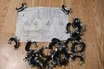 1/2" Ct (25PC) Caddy Superfix Swivel Loop Ring Pipe Hangers 454002 3/8IP. Fixed Price $35.58.