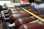 10 Gallon Accumulator, Cs 3K Psi, SAE#24 Parker/greer Equivalent, Newly Assy.. Fixed Price $1925.00.