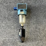 Festo LF-3/8-S-B Pneumatic Filter Regulator With WA-1 Drain Used. Fixed Price $39.99.