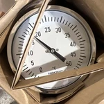 Ashcroft 5" Bi-metal Thermometer 50EI60E090 0/50C Nos Surplus. Fixed Price $160.00.