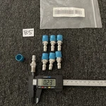 (7) Swagelok Coupler Tube Quick Connect Stainless. Fixed Price $95.00.