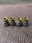 Lot Of 4 Schrader Scovill Check Unit Female #1095-12 3/8" Npt. Fixed Price $19.50.