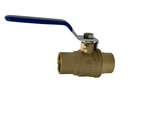 1) 3/4" Sweat Shut Off Ball Valve, Lead Free Brass, Full Port 600 Wog. Fixed Price $6.99.