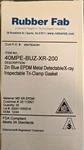 Garlock 40MPE-BUZ-XR-200 Sanitary GASKET,2IN,TRI-CLAMP,EPDM 11Z821 Box Of 25PCS. Fixed Price $20.00.