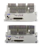 Smc VV5Q11-16-X1600V 16-PORT Manifold EX420-SDN2 Amat Lot Of Working. Fixed Price $1301.26.