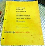 10-84 Sperry New Holland Service Parts Catalog Model 1900 2100 Forage Harvester. Fixed Price $13.00.