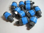 Legris/nitto Kohki Hi Cupla Ace 1/4 Npt Coupling HA-20SM New Lot Of 10. Fixed Price $37.00.