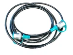 Stauff Hff SMS-20 5' DN2 PN630/2 Hydraulic Testing Coupling Fitting Hose. Fixed Price $72.00.