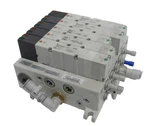 Used Smc VV5Q41-05-DAM01 Manifold VQ4301-5 VQ4201-5 VQ4401-5. Fixed Price $600.00.