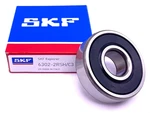 Ntn 6302 Nr Ball Bearing, Open Type, No Seals + Snap 15X42X13 Mm. Fixed Price $17.99.