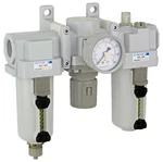 Pneumaticplus Compressed Filter Regulator Lubricator 3/4" SAU400-N06G-MEP. Fixed Price $145.60.