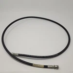 Approximately 4FT Parker Parflex 540N-3 Hydraulic HOSE,3000 PSI,1/8" NPT,100R7. Fixed Price $29.99.
