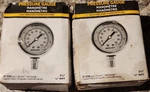Boshart 100 Psi Liquid Filled Pressure Gauge 2.5" Dial 1/4" Bottom Mount. Fixed Price $18.99.