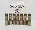 08U-J08 Eaton Hose Fitting 1/2" Npt Male Swivel -qty 7PCS. Fixed Price $54.99.