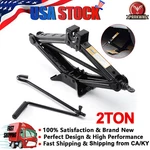 2 Ton Wind Up Scissor Jack Lift For Auto Car Van Handle Speed Garage Emergency. Fixed Price $20.99.