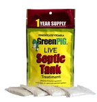 Green Pig Live Septic Tank Treatment Aids In The Breakdown Of Waste. Fixed Price $30.73.