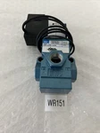 Mac 55B-12-PE-116AA Valve W/ PED-116AAAA, 6.8 Watts, 30 To 150 Psi Nnb. Fixed Price $94.05.