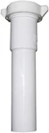 03-4325 White Plastic Tubular 1-1/2 In. By 12 Slip Joint Extension With Nut. Fixed Price $7.99.
