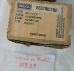 Wika 9792711 Pressure Gauge 611.12 2,5". Fixed Price $21.07.