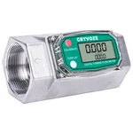 Inch Digital Turbine Meter, 15.8-132 Gpm Inline Npt Thread Fuel. Fixed Price $142.91.