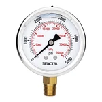5000 Psi Glycerin Liquid Filled Hydraulic High Pressure Gauge, 2.5" Dial Size,. Fixed Price $13.40.