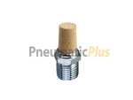 10 Sintered Bronze Pneumatic Air Exhaust Muffler Nickel Plated Iron 3/4" Npt. Fixed Price $66.52.