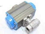 Valbia 80SR0110 Mod 52 Set 05 SER12 1/2"NPT Nc Ss Ball Valve Air Actuated. Fixed Price $49.99.