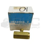 New Deltrol 10001-25 Brass Check Valve 1/4" Fnpt C20B *read*. Fixed Price $22.25.