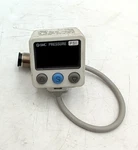 Smc ISE40A-N01-Y-P Digital Pressure Switch, 2-COLOR Display, 1/8" Npt Used. Fixed Price $30.00.
